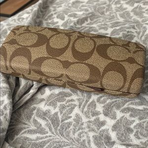 Coach glasses case